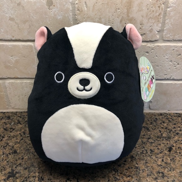 squishmallow Other - Squishmallow Skunk Plush So Soft NWT 8”